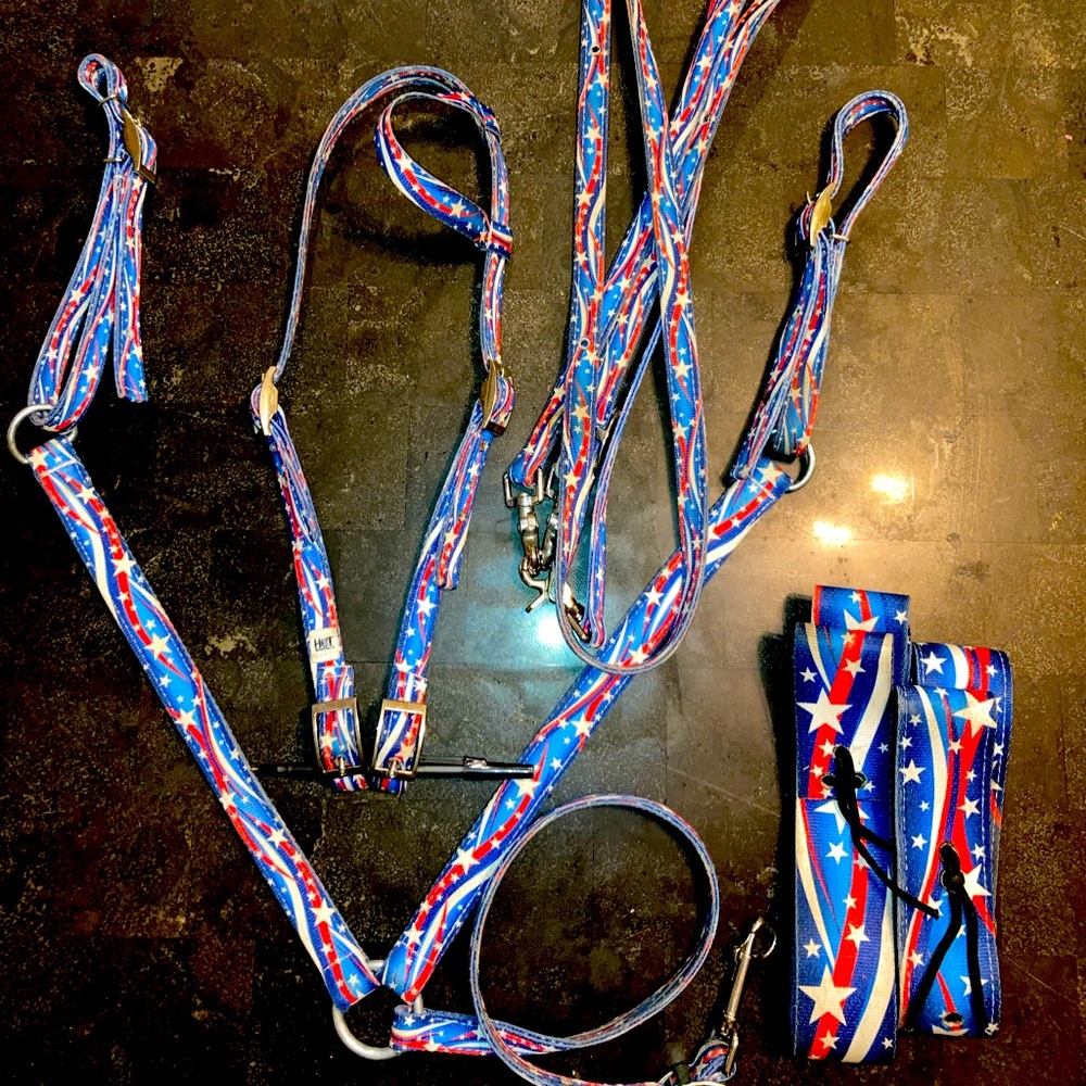 Patriotic full tack set